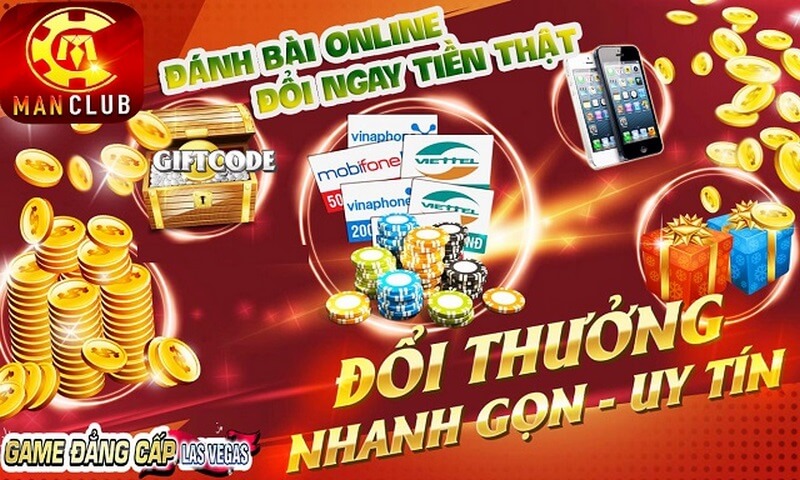 Đổi thưởng cực lớn, ăn cực đã khi chơi game Xì tố Manclub